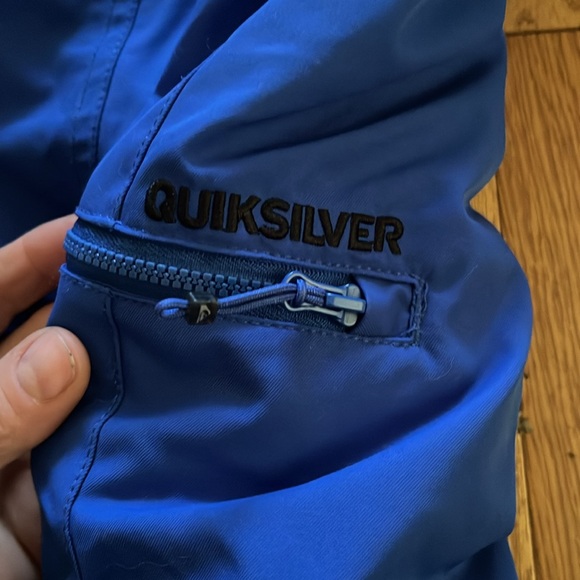 Quicksilver | blue snow bibs toddler size 2 adjustable straps zip front - Picture 9 of 11